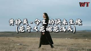 Download lagu 黄静美 - 今生劫换来生缘（花开又花谢花满天）『入骨相思无人懂，爱而不得终可惜。』【动态歌词MV】 mp3