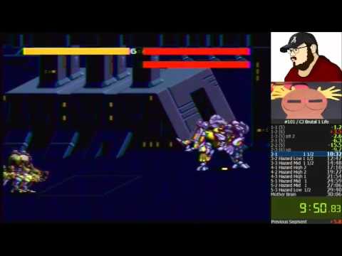 Cyborg Justice (29:50) [brutal, 1 life] speedrun genesis
