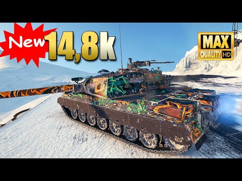 BZ-79: Almost 15k damage with the new tier 11 - World of Tanks