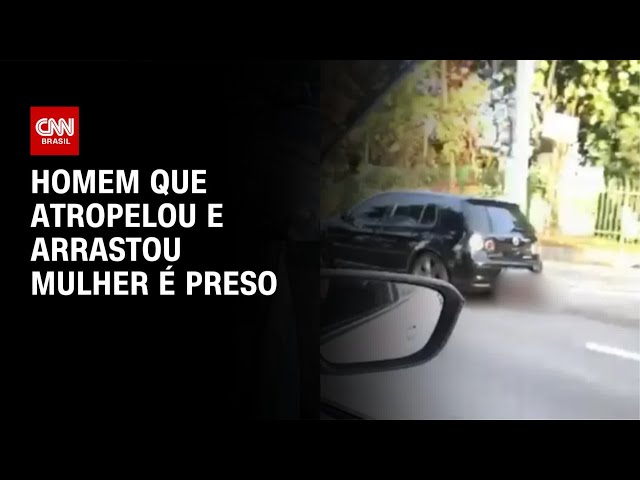 Homem que atropelou e arrastou mulher pela Marginal Tietê é preso | CNN NOVO DIA