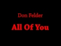 All Of You - Don Felder 