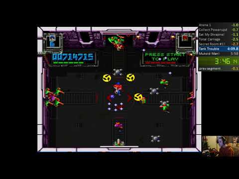 smash tv 5:41 god run PB and 2nd place world time during a tournament run