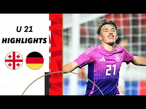 Kombination von Karl & El Mala! | Georgien vs. Deutschland | U 21 EURO Qualifikation Highlights