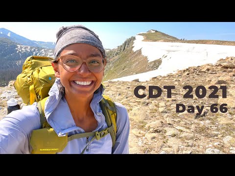 Continental Divide Trail 2021 thru-hike Day 66// best day so far! arriving at Monarch Pass