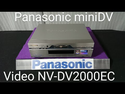 Panasonic miniDV Video Cassette Recorder NV-DV2000EC 001