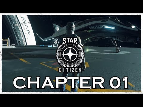 Star Citizen Alpha 3.6.2 Gameplay Walkthrough - CHAPTER 01 : Exploring Port Olisar.
