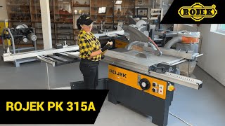 Rojek PK315A overflade- og tykkelseshøvl | Billede 2 - Machineryline