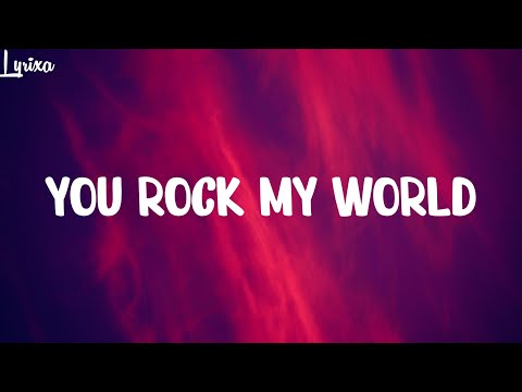 Michael Jackson - You Rock My World (lyrics)
