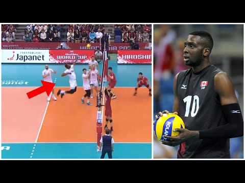 Spike: 382cm | Age: 22 | Sharone Vernon-Evans | Volleyball Player Without Gravity (HD)