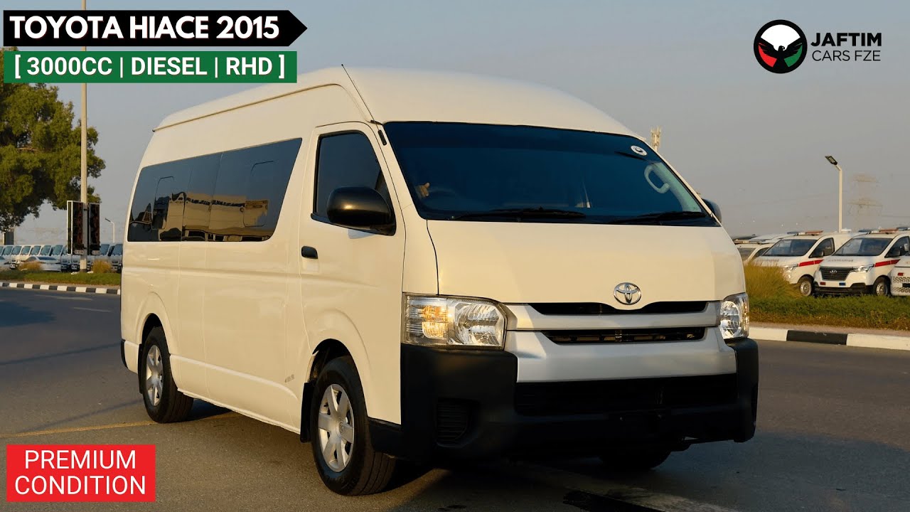 Toyota Hiace PREMIUM CONDITION | 3.0L DIESEL ENGINE | 2015 | RHD video