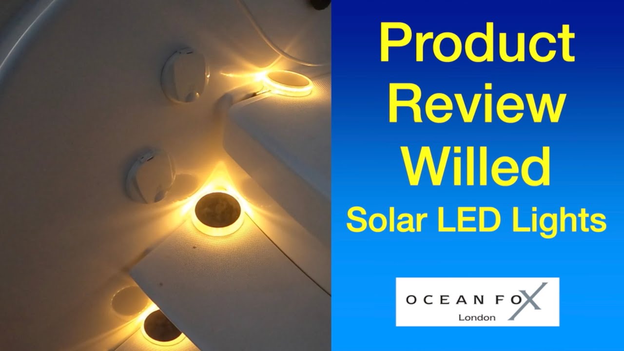#solarlights #saveenergy WILLED LED Solar Lights. The BEST thing on the boat! Sailing Ocean Fox
