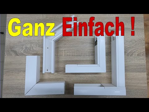 Kabelkanal Ecken selber machen / Mit diesem Trick super einfach !!!