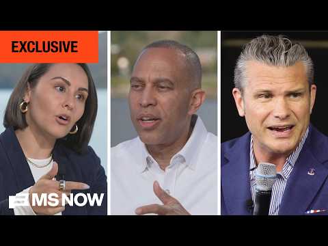 'Deeply UNQUALIFIED': Jeffries says Democrats will hold Hegseth ACCOUNTABLE if they win the House