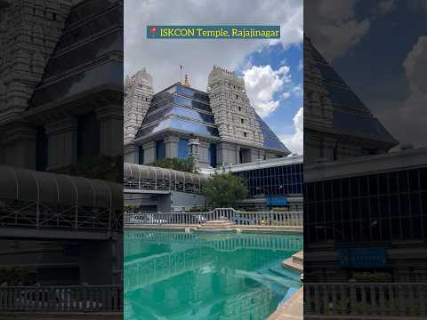 📍ISKCON Temple, Rajajinagar, Bangalore #krishna #harekrishna