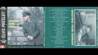 ELVIS PRESLEY live 1959 GREETINGS FROM GERMANY, THE COMPLETE 1959 BAD NAUHEIM SESSIONS