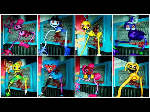 Destroying the ENTIRE Mommy Long Legs Family in the SHREDDER! - Poppy Playtime Chapter 2