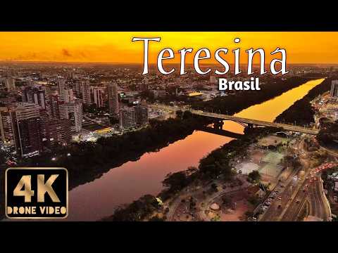 Teresina, Piauí, Brazil Drone 4K HDR