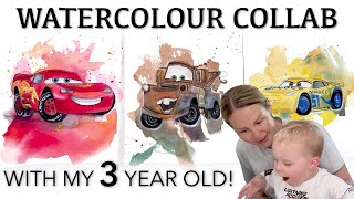 How To Make A Masterpiece With A 3 Year Old!