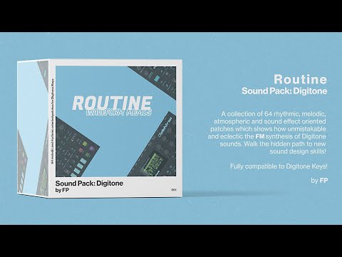 Routine | Sound Pack for Digitone, Digitone II and Digitone Keys by FP