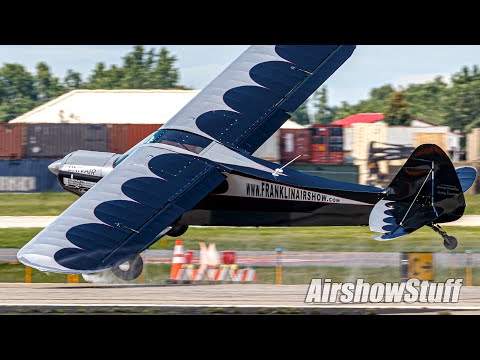 Super Cub Comedy Routine - Kyle Franklin  - Battle Creek Airshow 2021