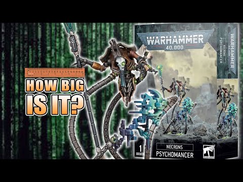 Necrons Cryptek Psychomancer Unboxing & Build
