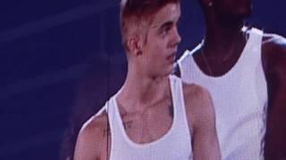 Justin Bieber Speechless and cried in Antwerp April 10th