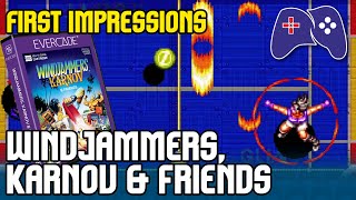 Windjammers, Karnov & Friends (Evercade) First Impressions #NewRelease