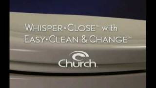 Church Whisper•Close™ with Easy•Clean & Change™