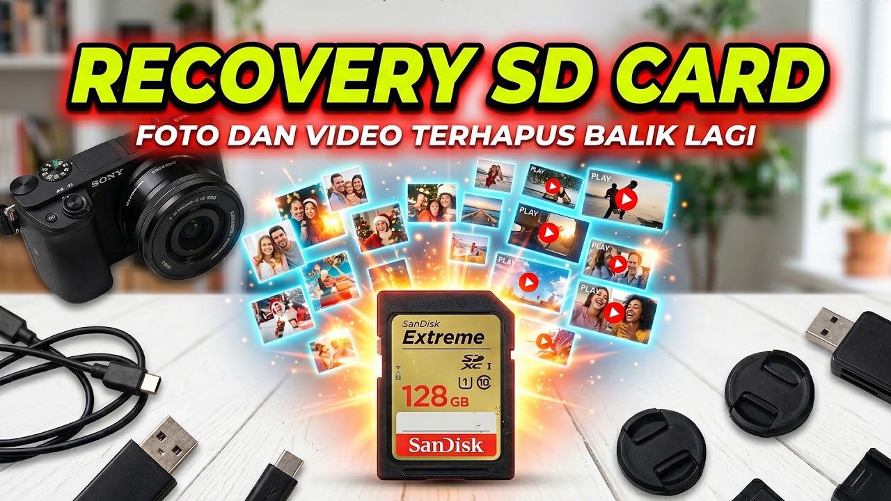 Cara Mengembalikan Foto & Video yang Terhapus di SD Card Dengan Mudah