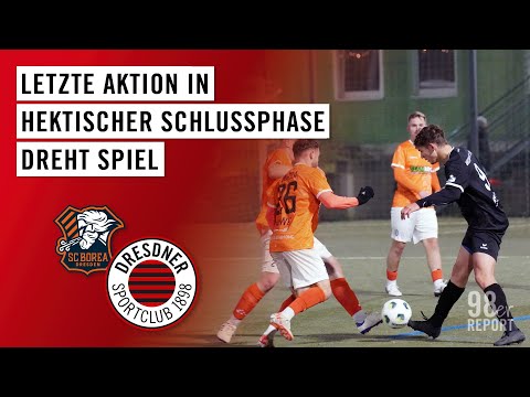 SC Borea Dresden - Dresdner SC 2:2 (28.11.2025) - 98er Matchday Report