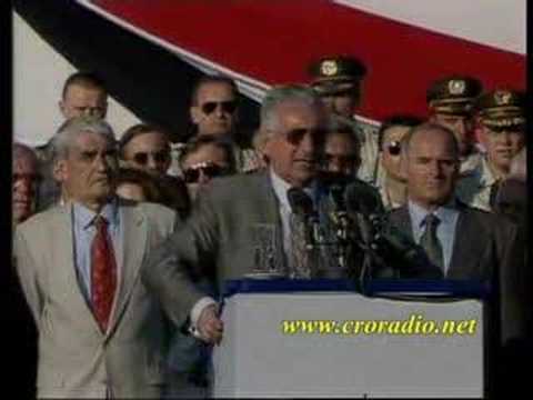 Gosp. Dr. Franjo Tudjman 1995 - www.croradio.net