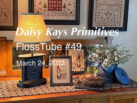 FlossTube #49 - Black Sampler Wall Reveal (3/24/2023)