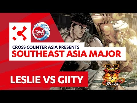 Gllty (Dhalsim) vs. Leslie (Ryu) - SEAM Street Fighter V Asia Amateur Tournament