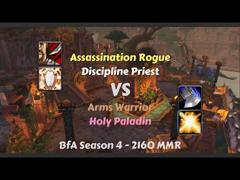 Assassination Rogue PvP 8.3 - Finally some Assa Disc gameplay