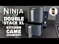 Ninja Double Stack XL - World's THINNEST double Air Fryer? Unbox, Test, Review