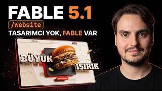 Claude Fable 5.1 ile Profesyonel Web Sitesi Yaptırdım (Design Skill + 
