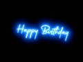 HappyBirthday BlackScreen Animation Saal Bhar Me Sabse Pyara Hota Hai Ek Din Mr Pranav Hacker