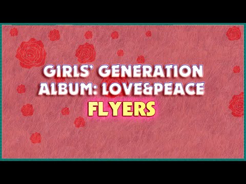 [KARAOKE/INSTRUMENTAL WITH LYRICS] GIRLS' GENERATION - FLYERS