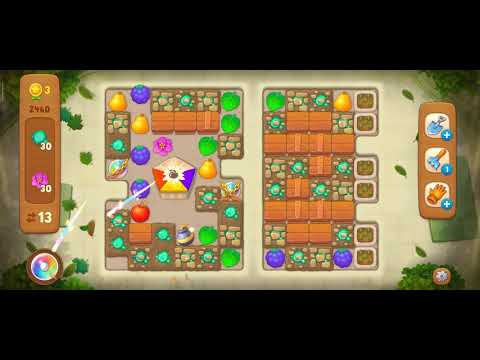 Gardenscapes level 2460夢幻花園過關2460