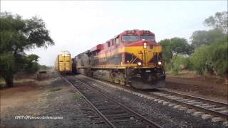 preview picture of video 'RARE!!! Union Pacific 7083 with KCSM'