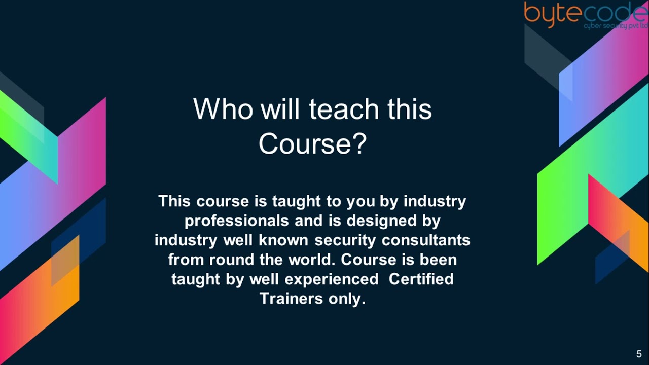 Web Application security Training In Delhi