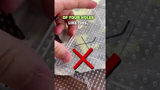 DONT make this perler bead mistake! Poke holes!