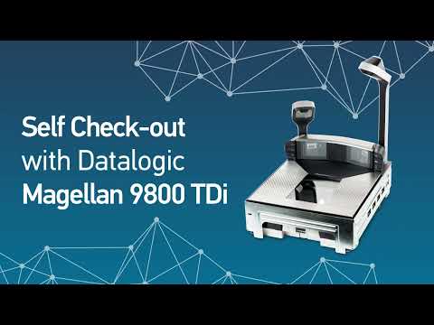 Self checkout with Datalogic Magellan 9800i TDi