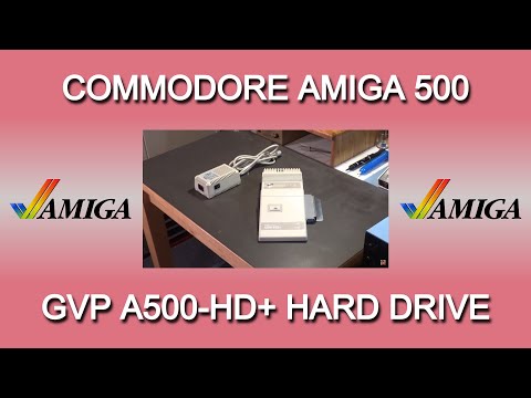 GVP A500-HD+ hard drive for Commodore Amiga 500