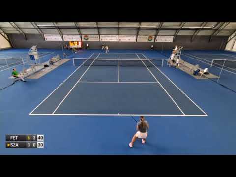 Fett Jana v Szabanin Natalia - W25 Trnava (last games)