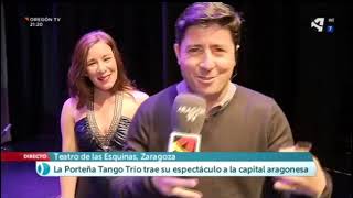 LA PORTEÑA TANGO TRÍO | Aragón TV | España