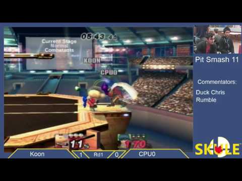 Pit Smash 2.11 PM - koon(Olimar) vs CPU0(marth)
