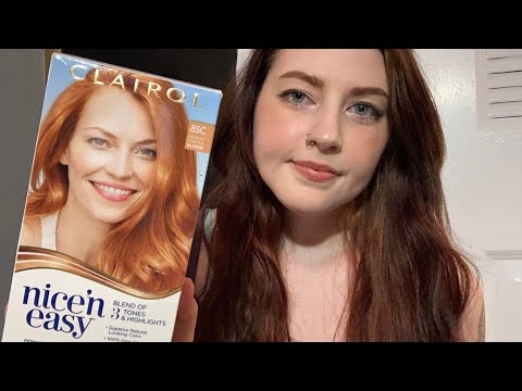 COLORING MY HAIR RED