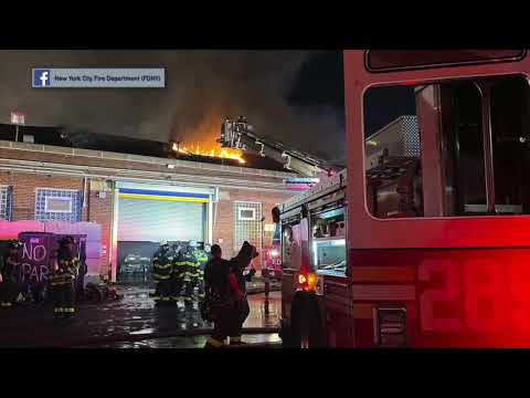 FDNY DOT Warehouse Fire