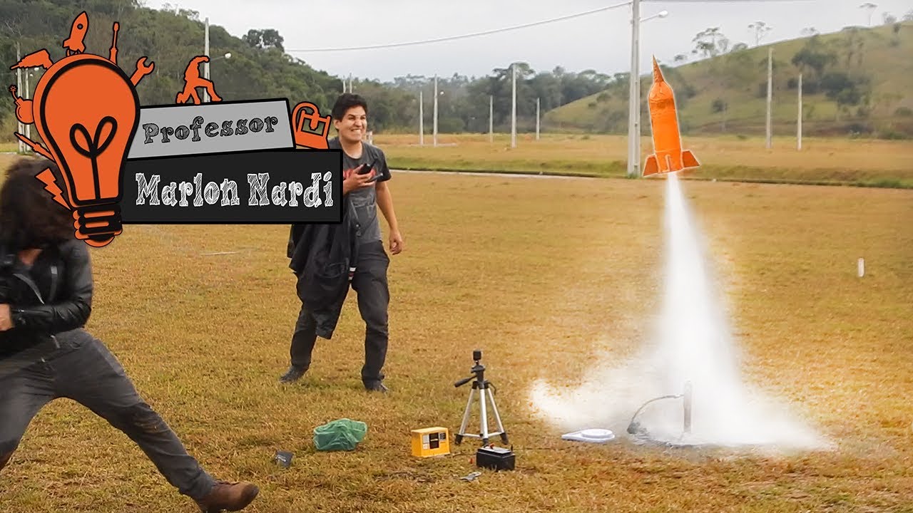 Rumo ao Espaço #2 - Novo foguete, nova base e disparo a 100 PSI!!! Vai estourar?